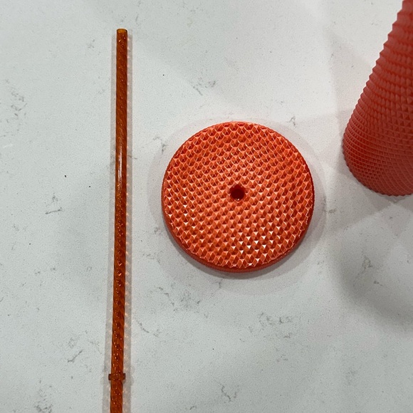 Starbucks Orange Textured Tumbler - Picture 4 of 6